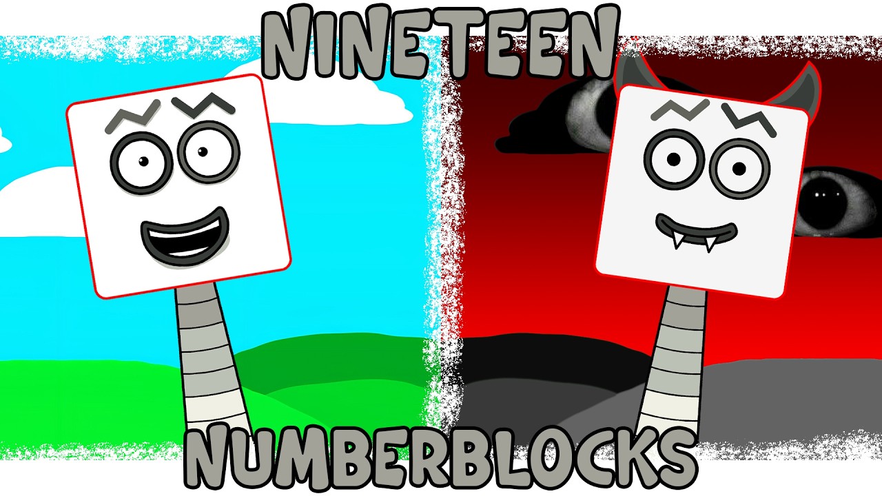 My Sprunki OC: Nineteen (from Numberblocks)