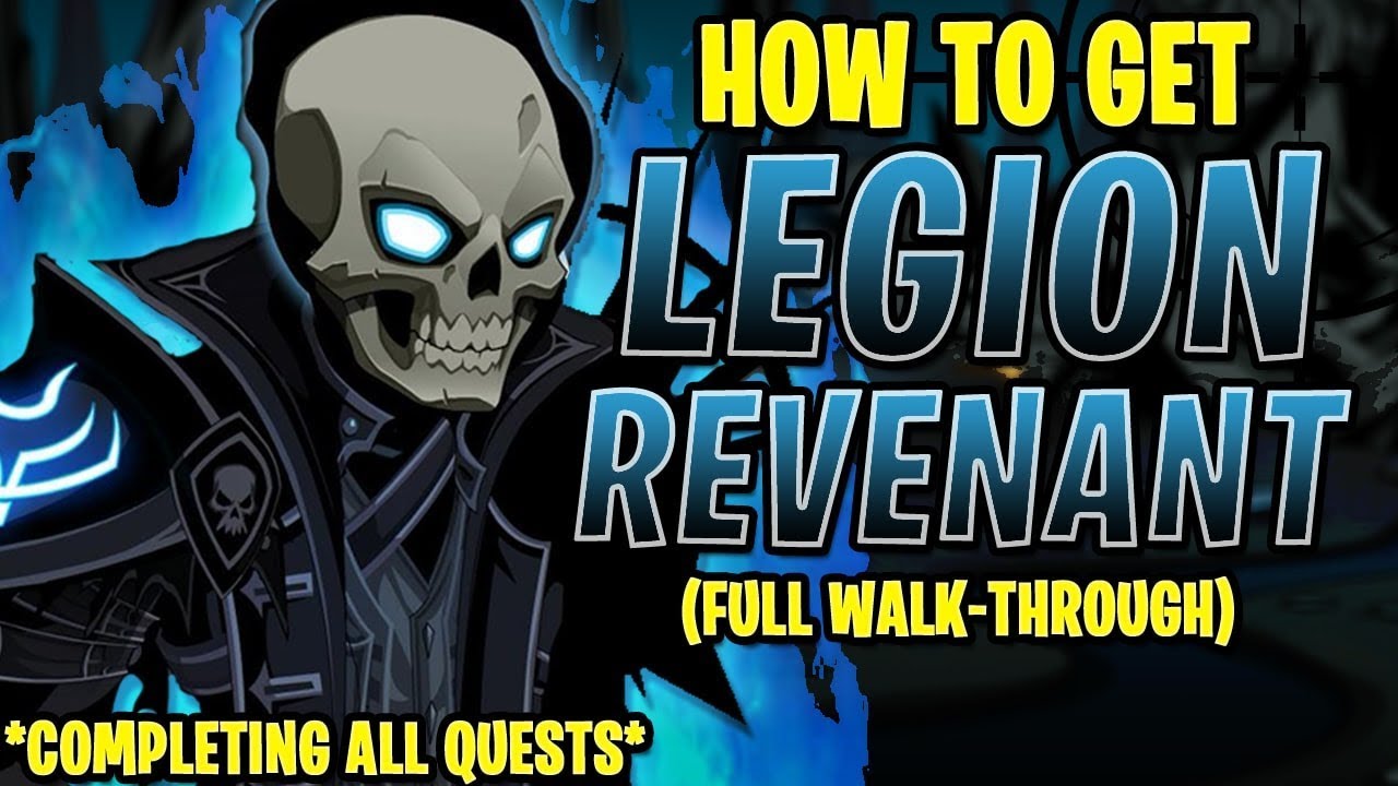 AQW - LEGION REVENANT CLASS FULL Walkthrough! (INSANE FARMING QUESTS!)