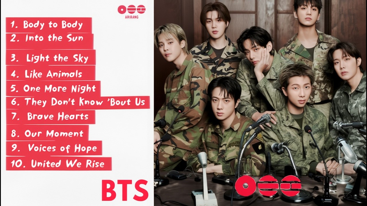 BTS Inspired 아리랑 - ARIRANG New Album 2026 - The 5th Album 'ARIRANG'