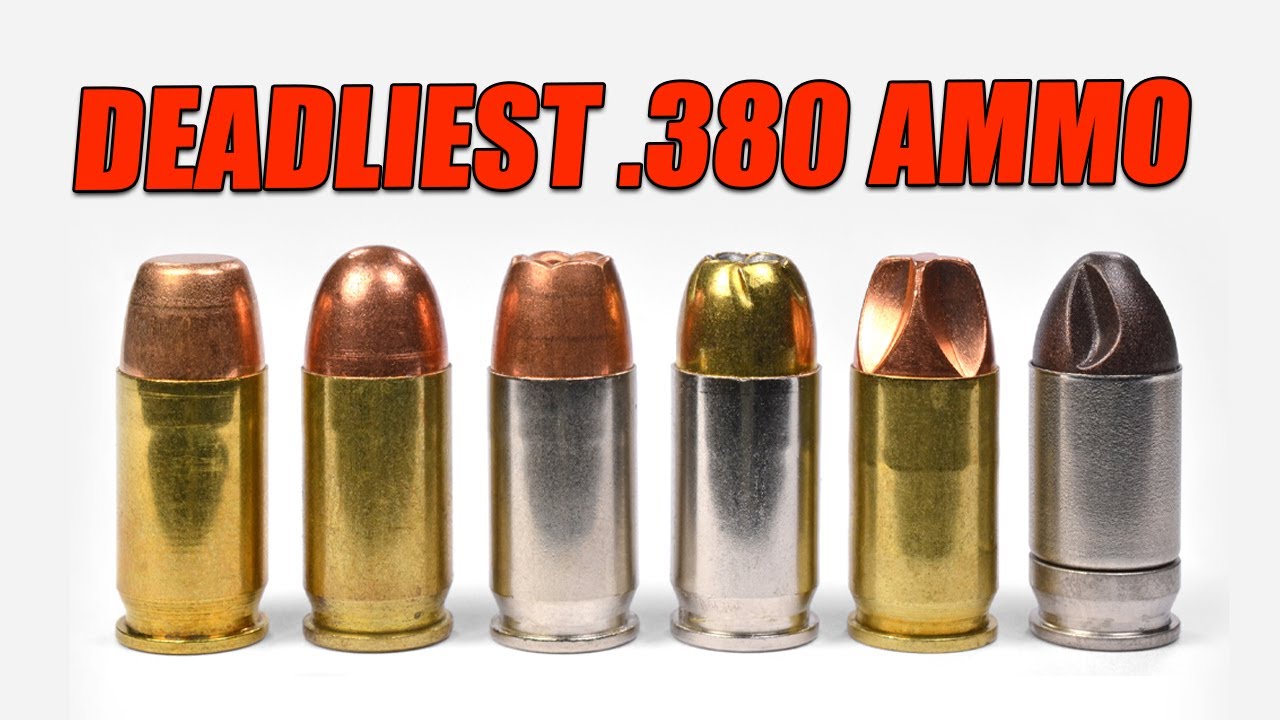 8 самых мощных патронов .380 ACP для самообороны