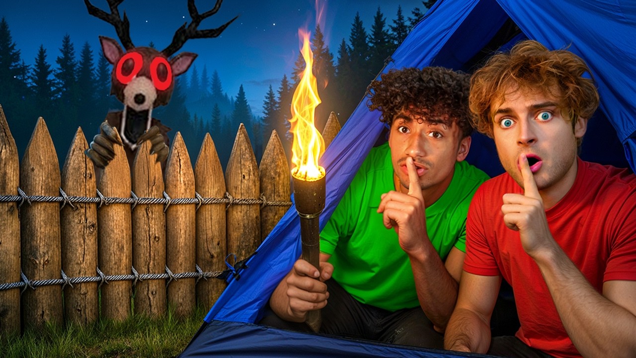 Я выжил 99 ночей в лесу В РЕАЛЬНОЙ ЖИЗНИ! (Roblox)