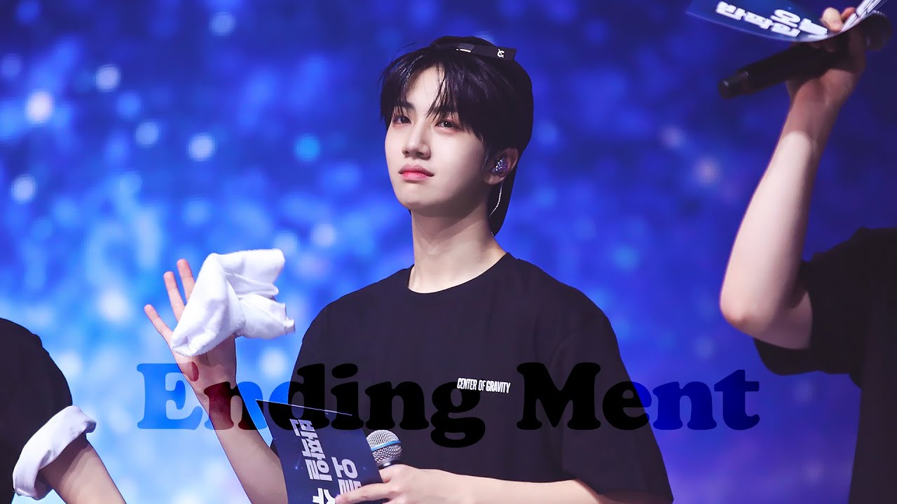 220402 Ending Ment - THE 1ST CONCERT [CENTER OF GRAVITY] day 1 [4K]