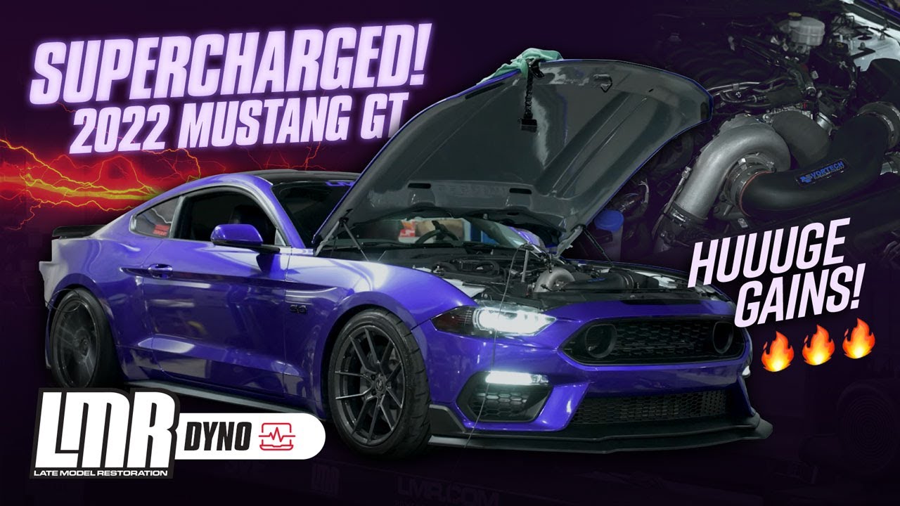 Mild to WILD! Vortech Supercharged Gen 3 Coyote Dyno - 2022 Mustang GT