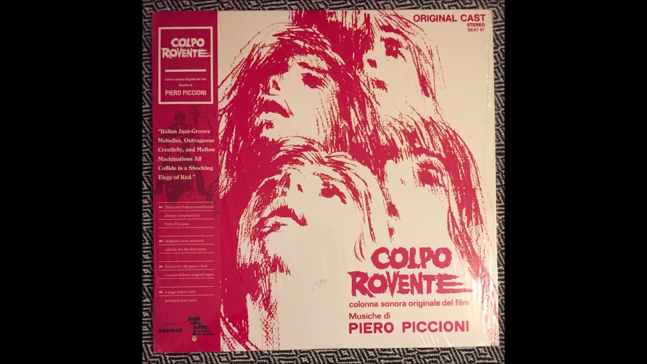 PIERO PICCIONI  -  COLPO ROVENTE  -  (( FULL ALBUM ))