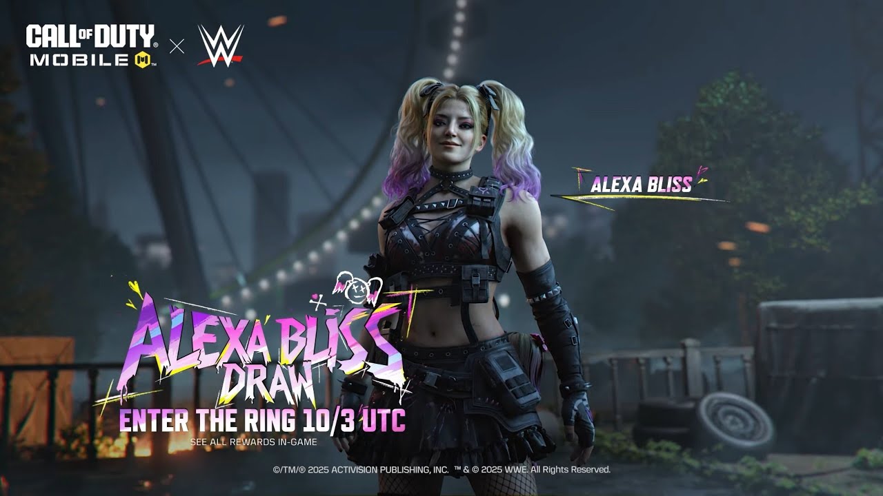 Alexa Bliss Draw | CODM x WWE | Legendary CX-9 – Sugarsweet Screamer | Full Draw | CODM 🔥
