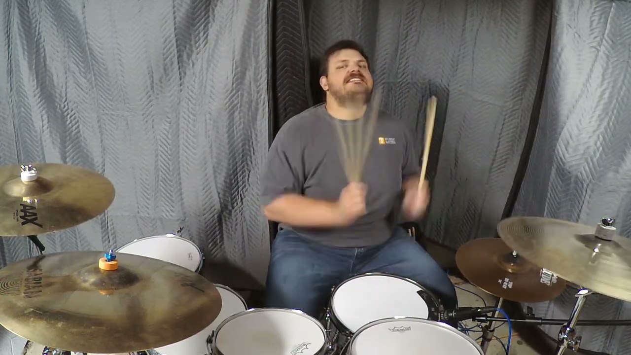 Welcome to the Jungle GNR cover on drums by Andrew Patterson