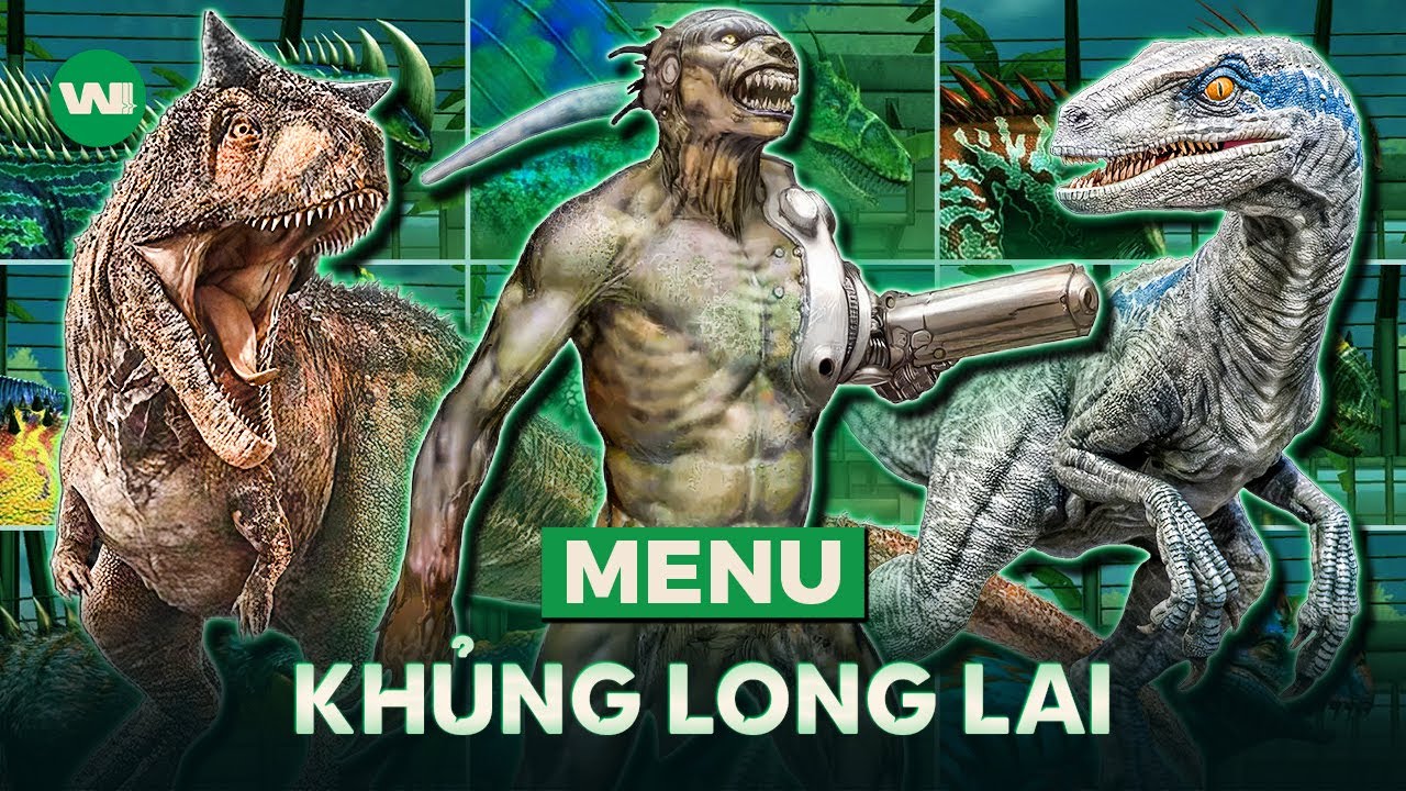 GIẢI MÃ CÁC DỊ CHỦNG & EASTER EGGS KHỦNG LONG TRONG JURASSIC WORLD: REBIRTH