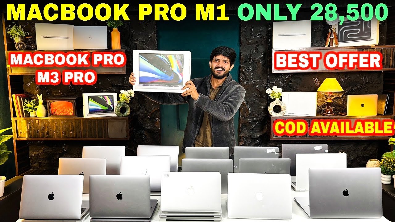 70 % to 75 Off MacBook Pro M1 | Starting Price 9999 | COD available | Second hand laptops Market 