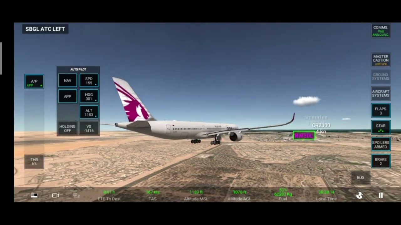 RFS | Qatar Airways | Airbus A350-1000 | Doha - Dubai