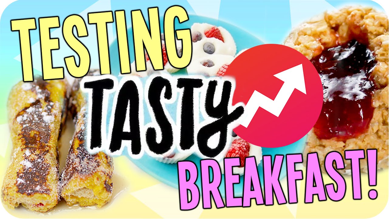 Testing Tasty/Buzzfeed Breakfast Foods!