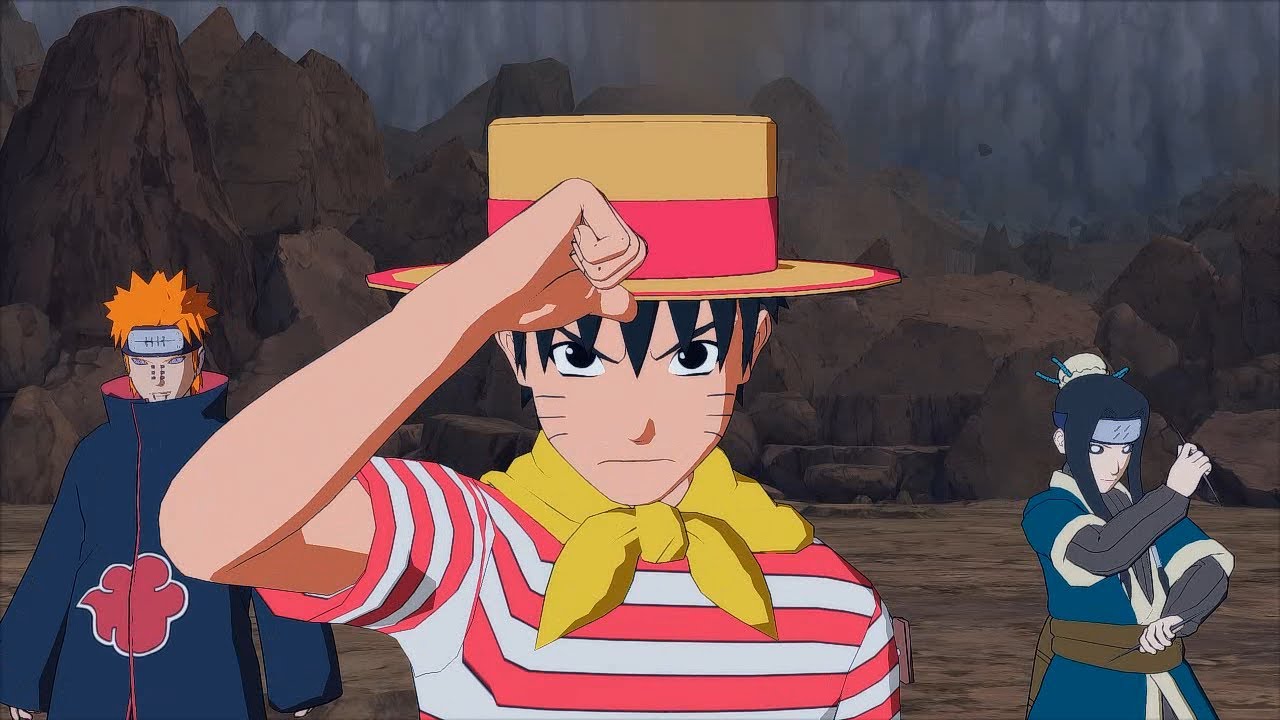 Naruto Ultimate Ninja Storm 3 Full Burst Strawhat Luffy Gear Second KCM Naruto Mod Gameplay (PC)