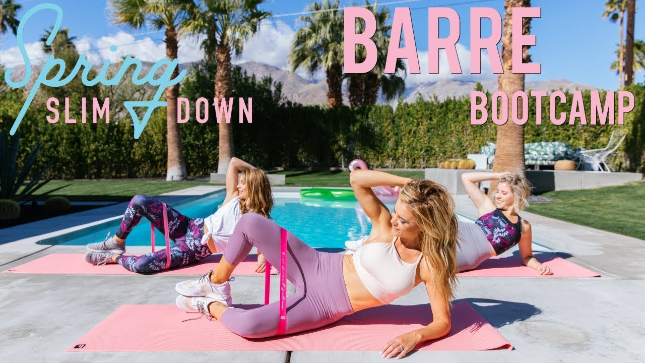 Inner & Outer Thigh BARRE Bootcamp | Spring Slim Down '18