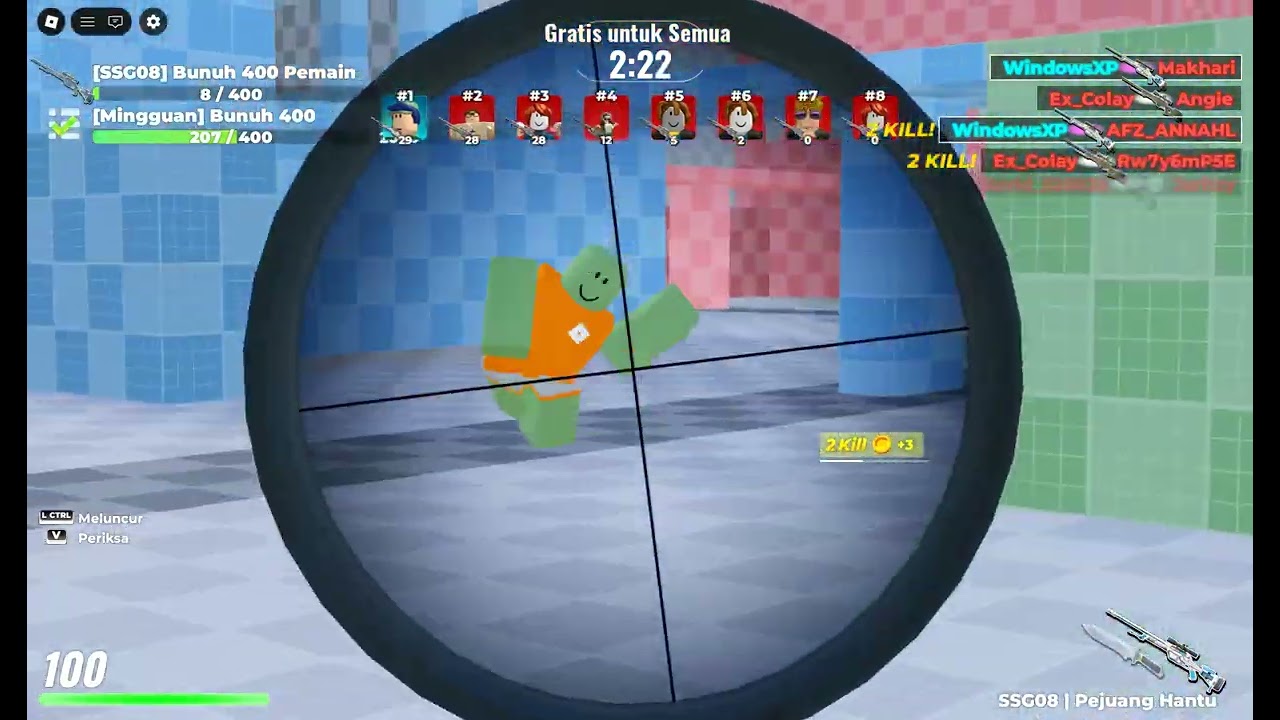 Sniper Battle Test