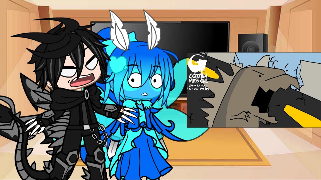 Godzilla Minus One and Mothra Minus One react to Godzilla: Minus One Summarized In Low Budget