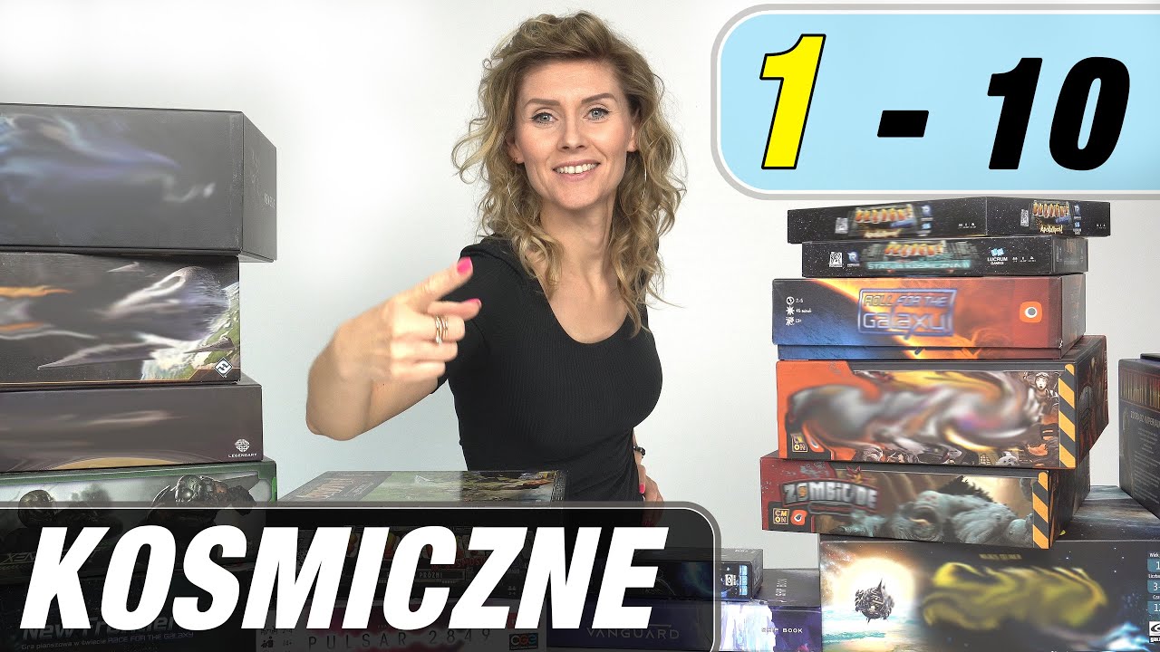 KOSMICZNE Gry │ Najlepsze gry planszowe - moja top lista