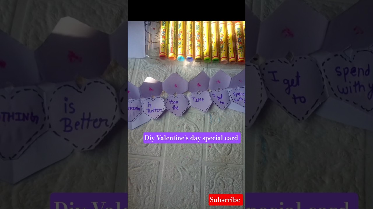 Aisa valentine's day ka card aapne nhi dekha hoga😱😱😍 