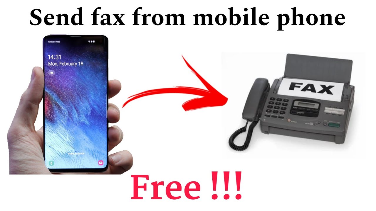 how to send fax from mobile
