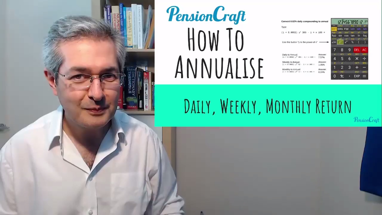 How to annualise a return