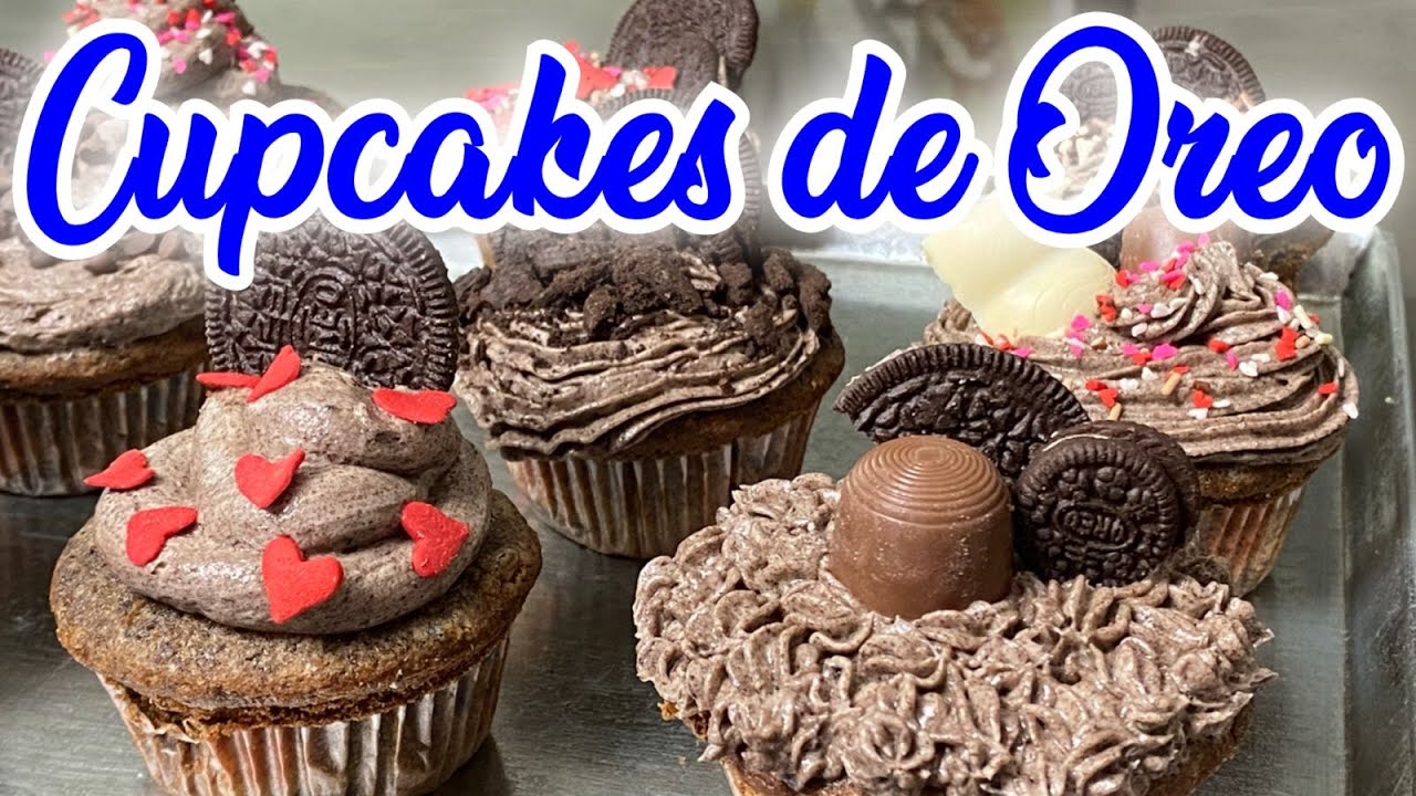 CUPCAKES DE OREO - MARINA COCINA