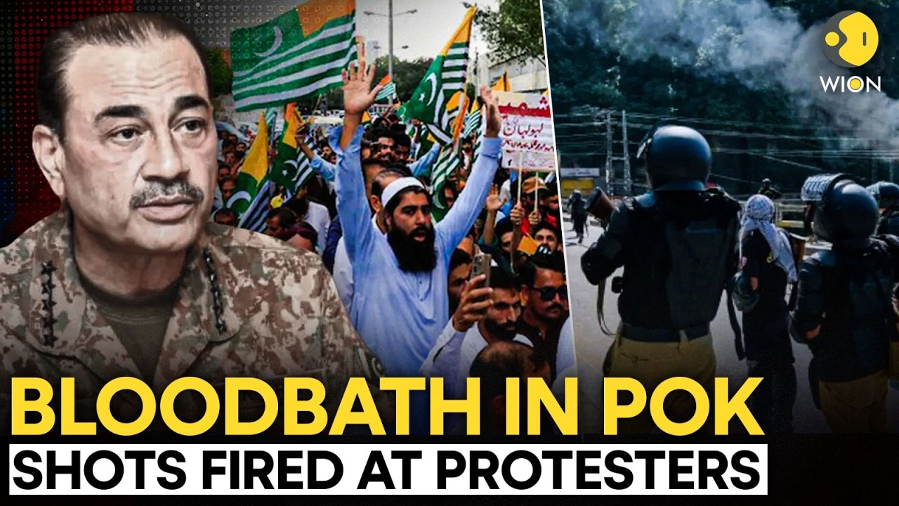 PoK Protest Explodes: 19 Killed Amid Crackdown & Election Unrest In Pakistan-Occupied Kashmir | WION