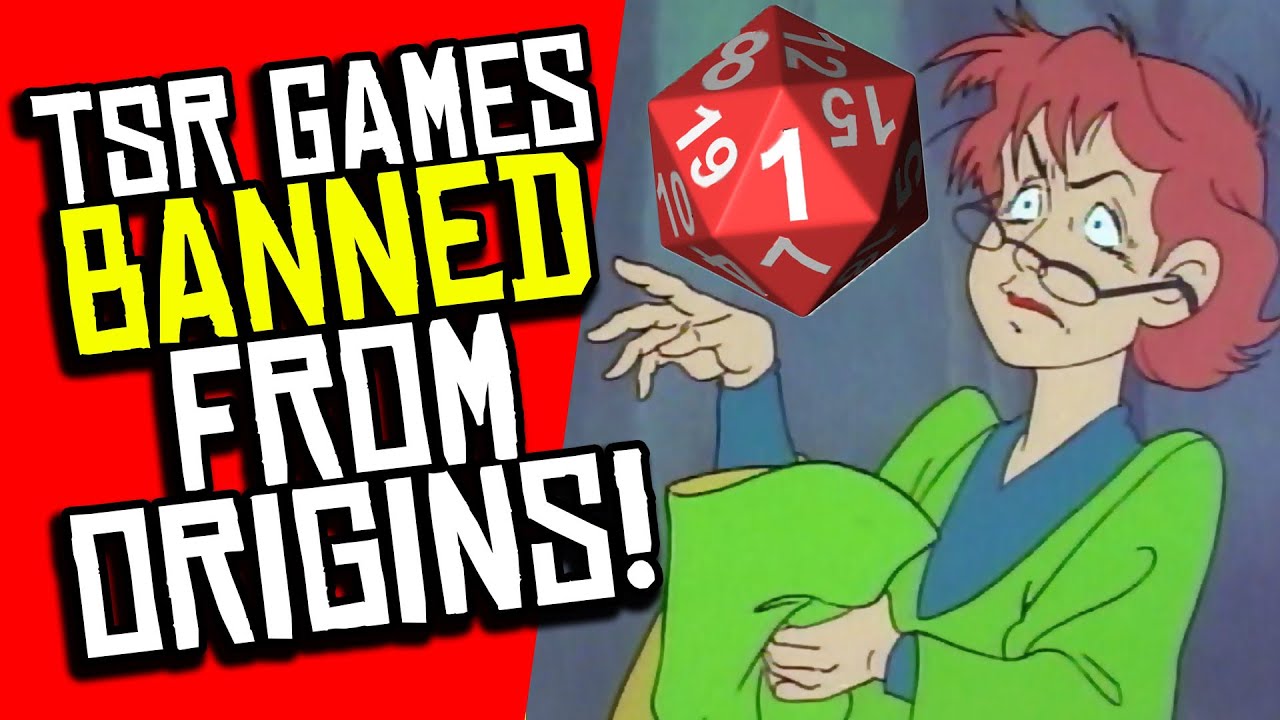 Dungeons & Dragons & Deplatforming: TSR Games BANNED from Origins Game Fair!
