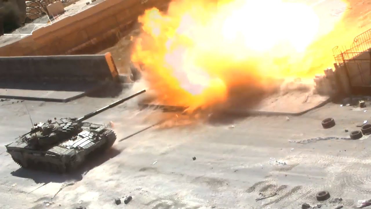 ᴴᴰ Tanks with GoPro's&trade; , get destroyed in Jobar Syria &diams; subtitles &diams;