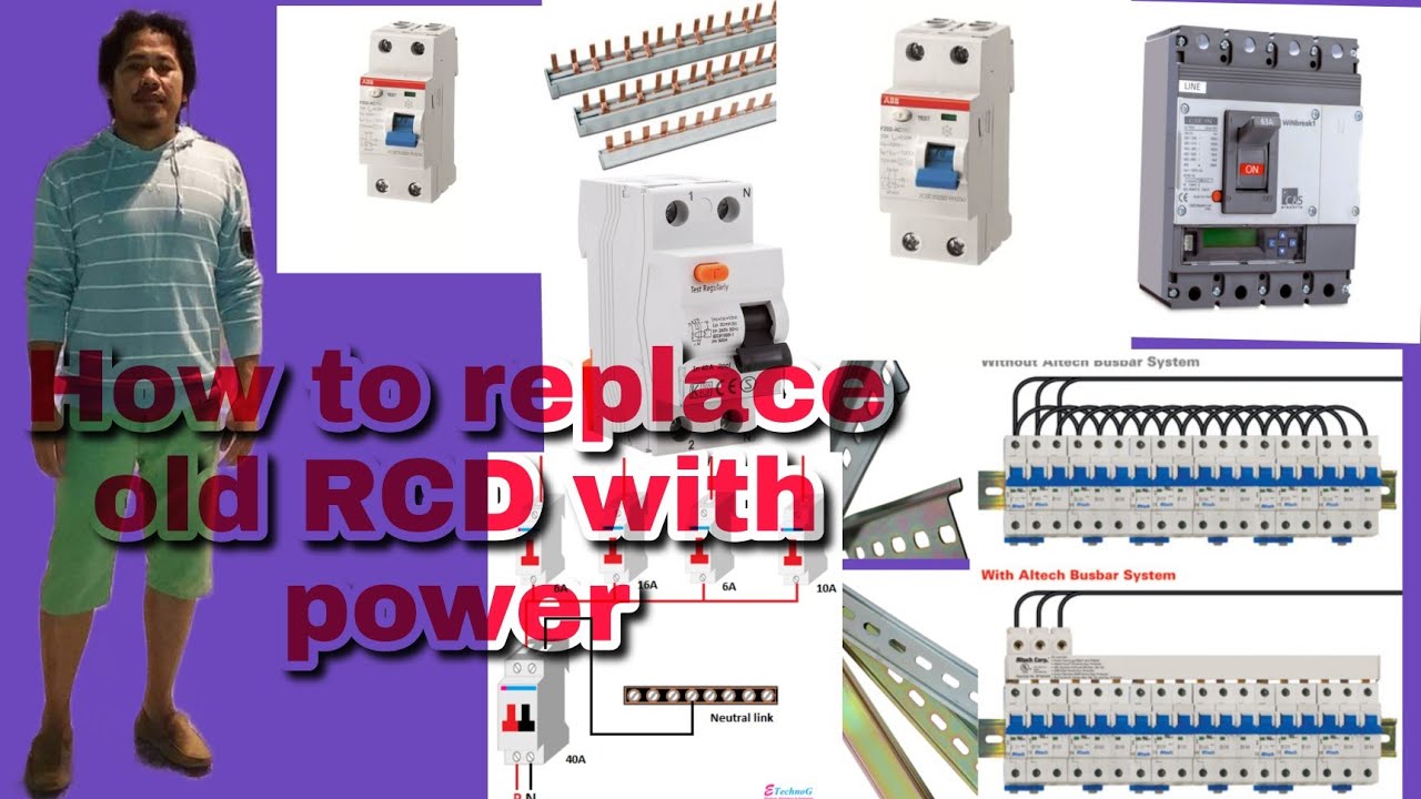HOW TO REPLACE RCD WITH POWER...