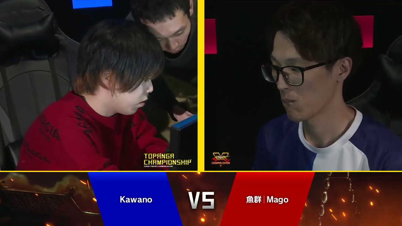 Topanga Championship Finals - Mago (Cammy, Karin) vs Kawano (Kolin) - Street Fighter 5 CE