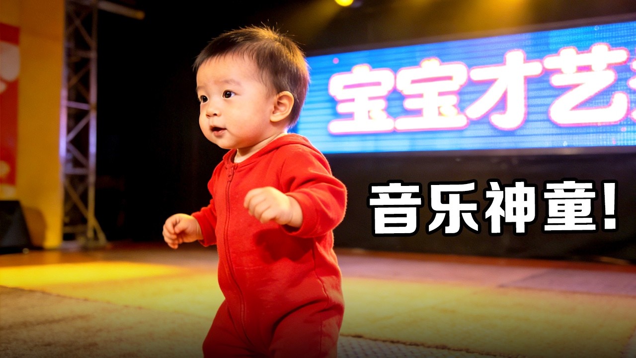 音乐神童!16个月的宝贝只要一听到这个音乐,就立马起舞,乐感惊人【家有好baby】