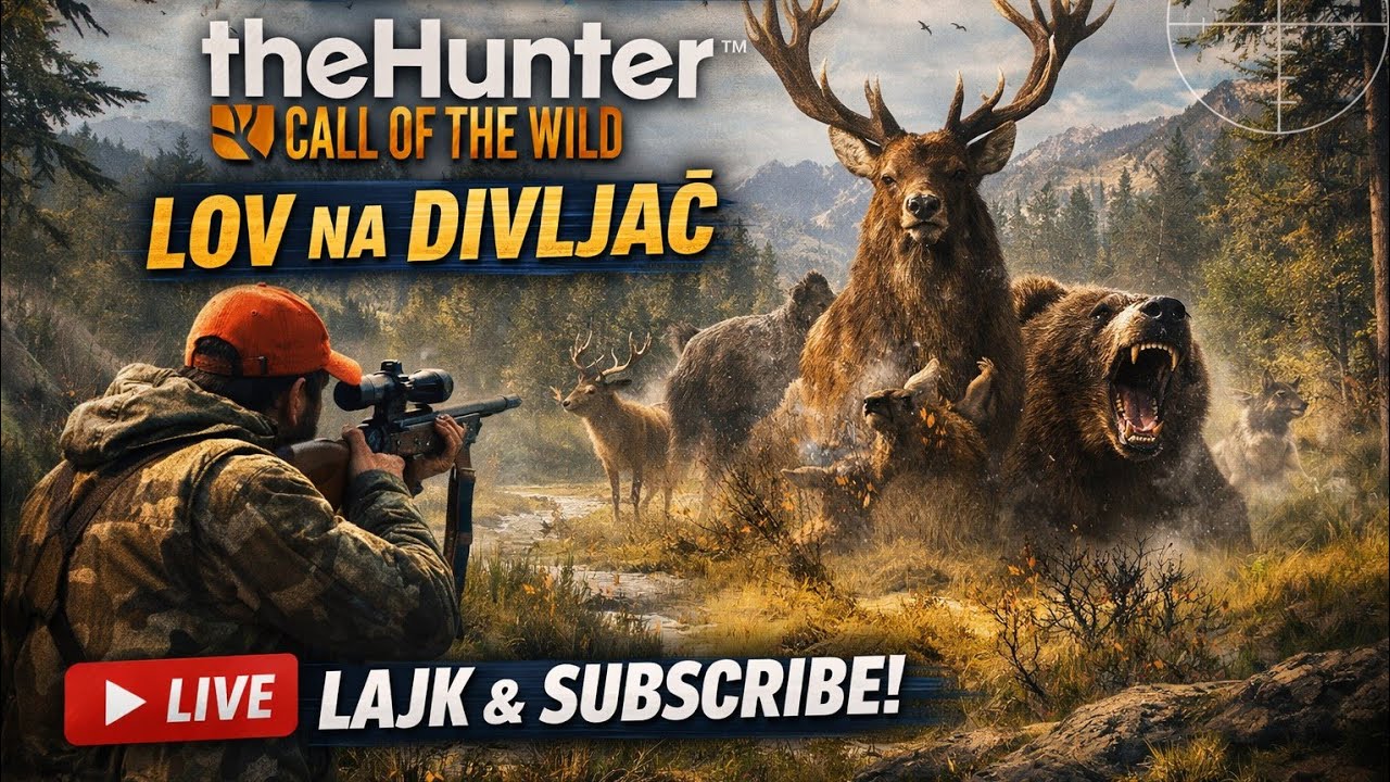 LOVIMO LEGENDARY TROFEJE! The Hunter Call of the Wild UPADAJTEEE