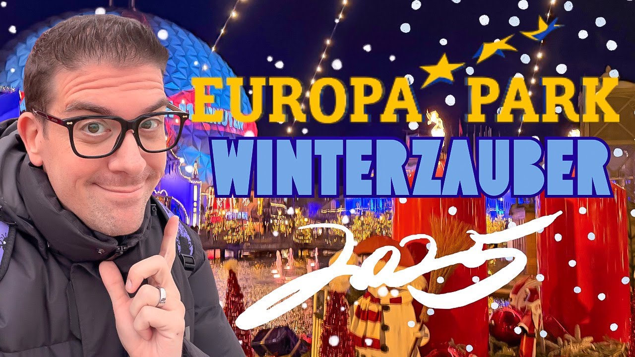 Europa Park Winterzauber 2025 🎄✨ Ein lustiger Tag voller Magie, Lichter & Abenteuern im Advent ✨❄️