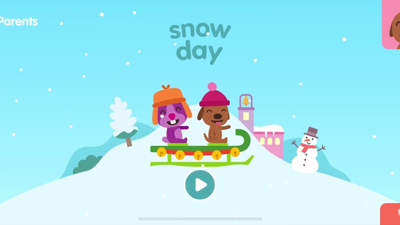 Sago Mini School FULL | Snow Day, Day and Night, Bugs | Kids Game Preschool