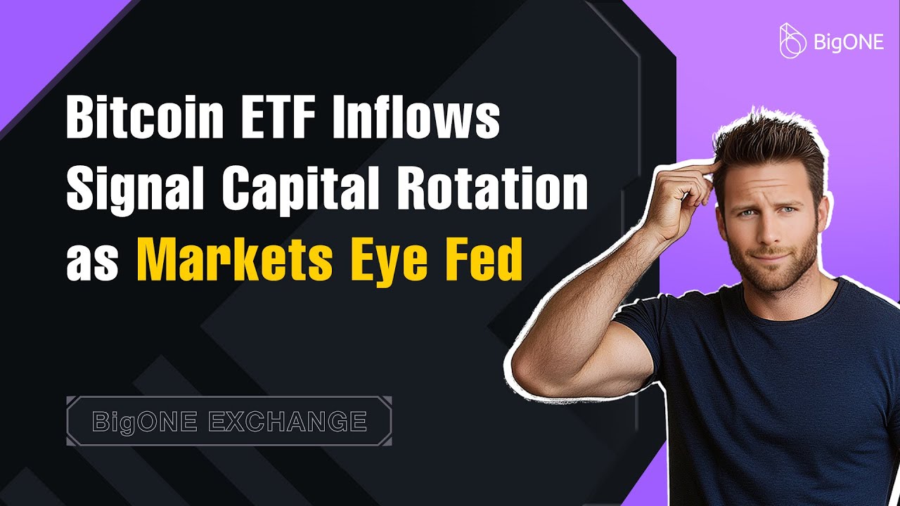 Bitcoin ETF Inflows Signal Capital Rotation as Markets Eye Fed