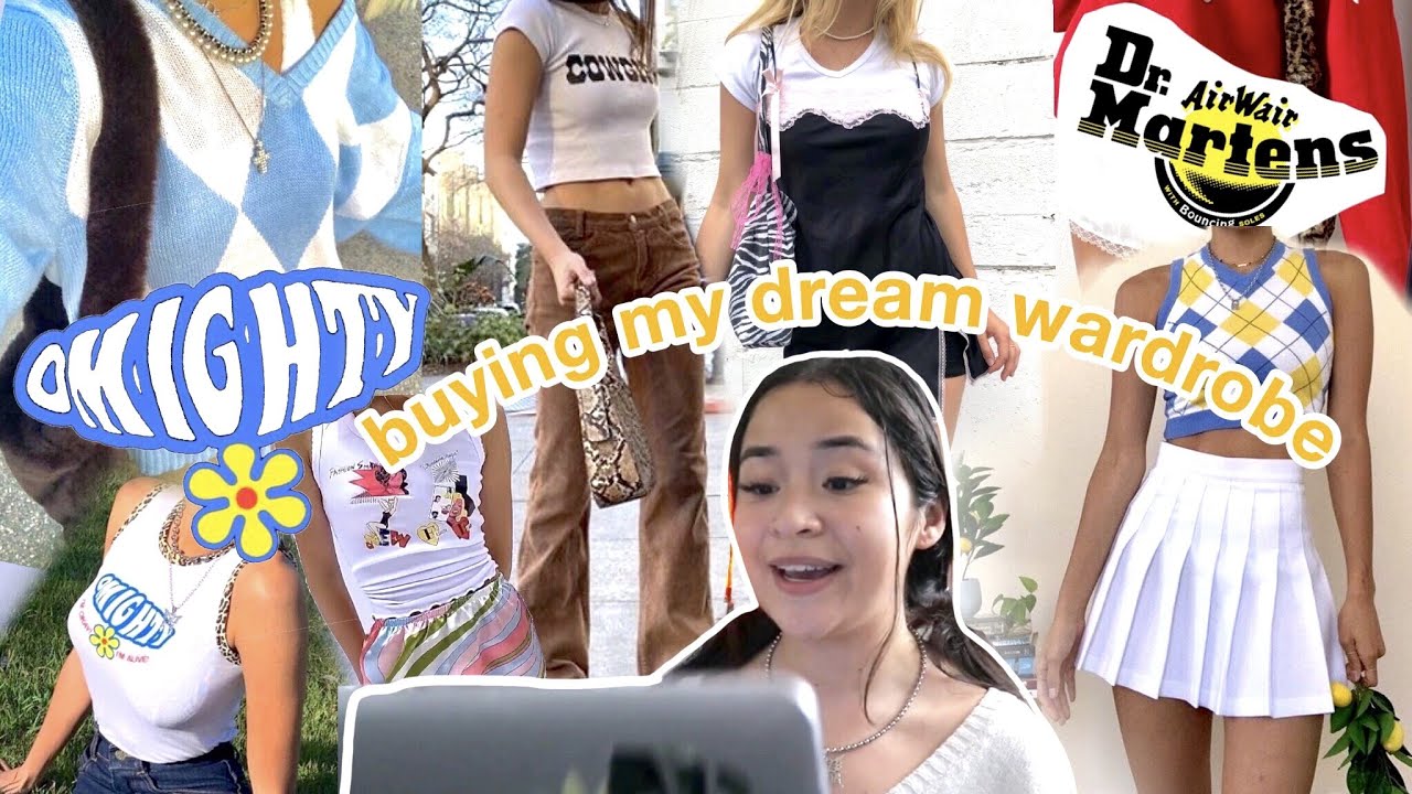 buying my DREAM wardrobe (online shop with me!)