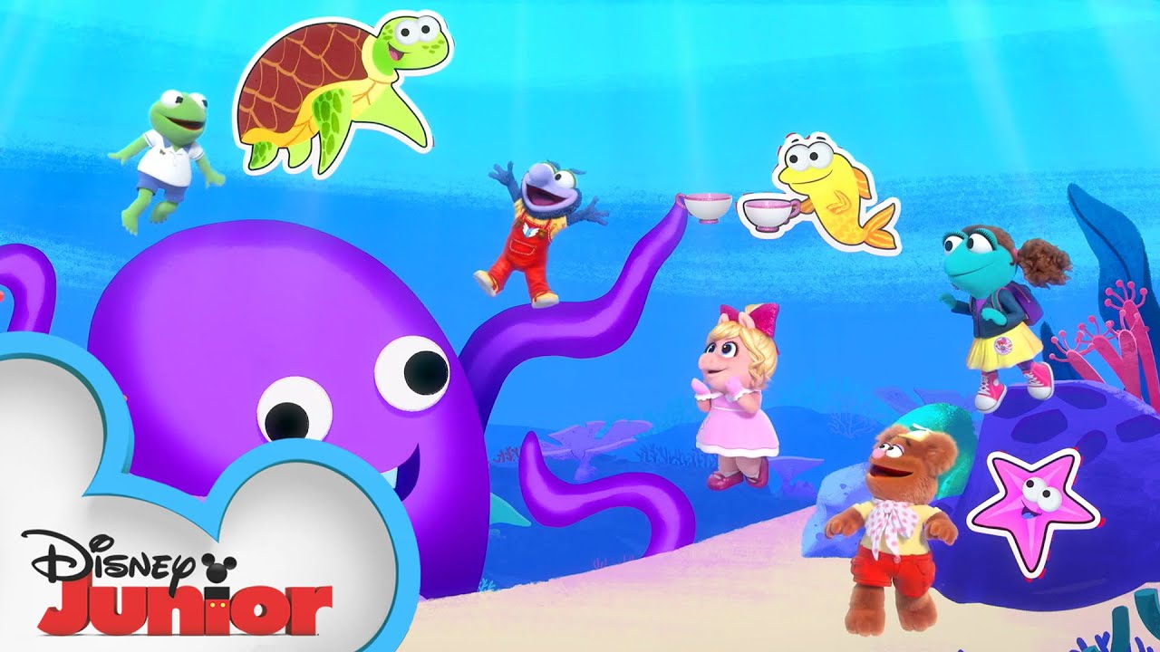 Very Sticker Situation | Muppet Babies | @disneyjr