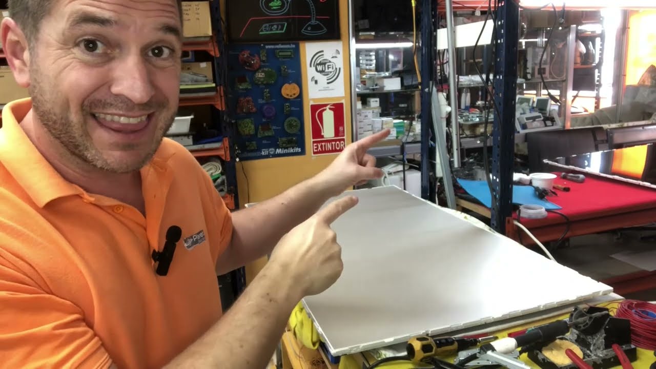 Reparé un televisor Samsung con pantalla rota?