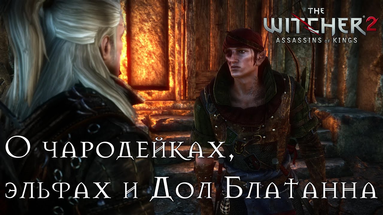 Иорвет о чародейках, эльфах и Дол Блатанна / Ведьмак 2: Убийцы королей