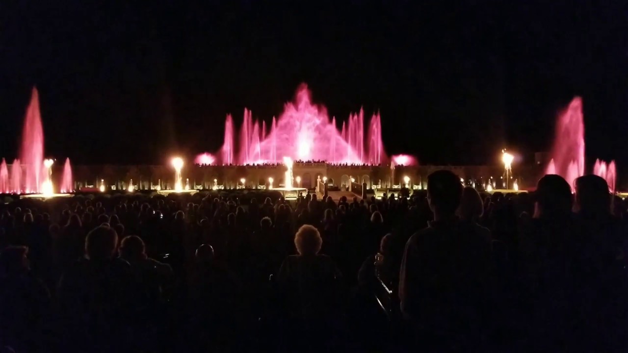 Illuminated Fountain Display at Longwood Gardens - 9/22/17