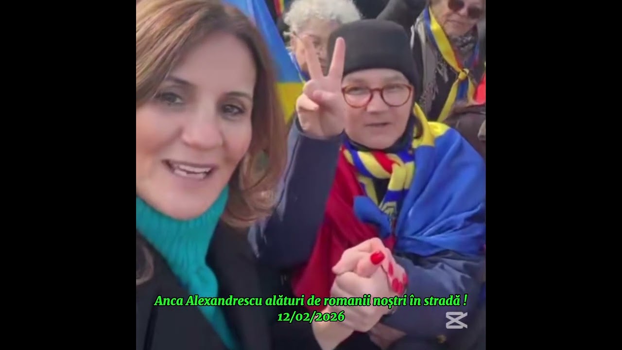 ANCA ALEXANDRESCU ALATURI DE OAMENII ÎN STRADĂ!12/02/2026