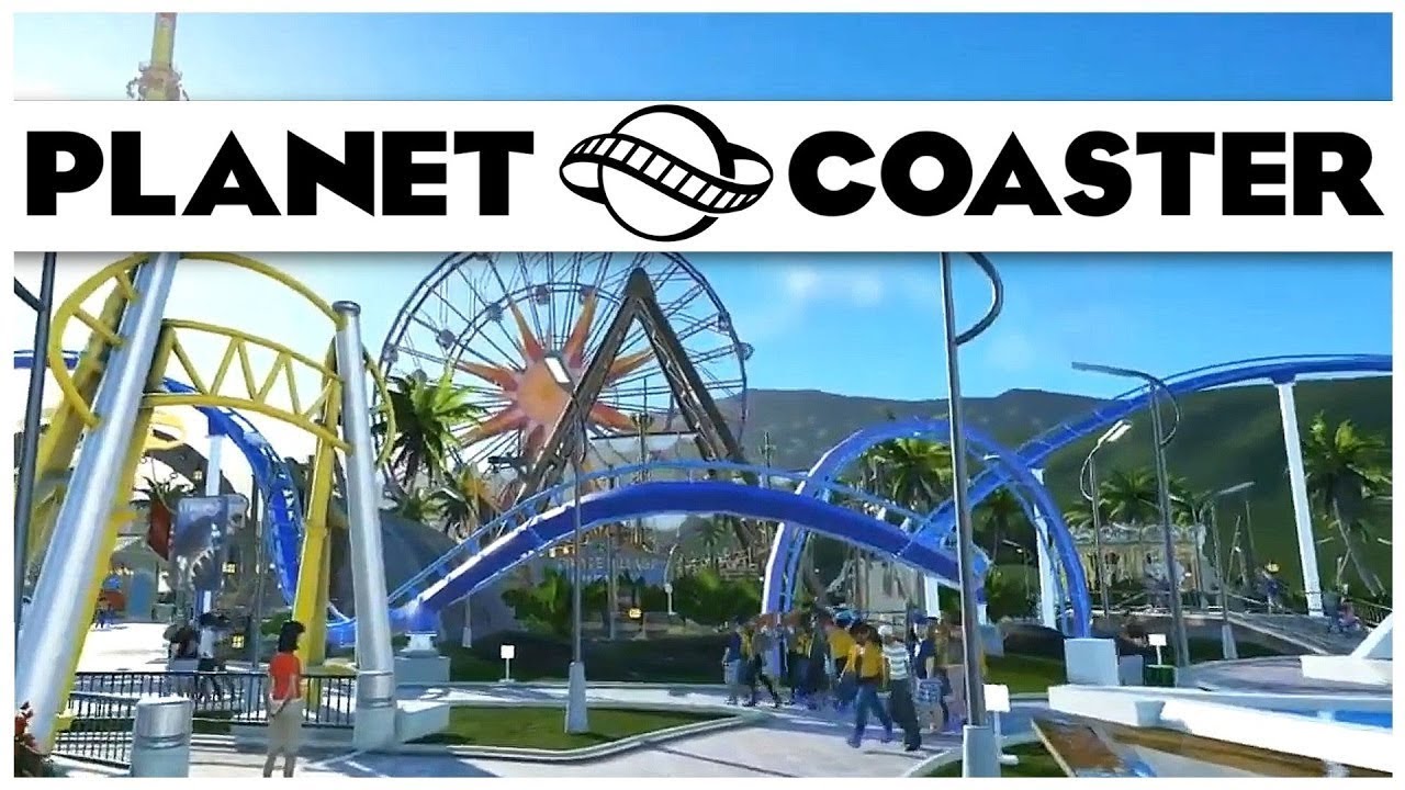 Planet Coaster (PC): Circus World Park Time Lapse - Part 1