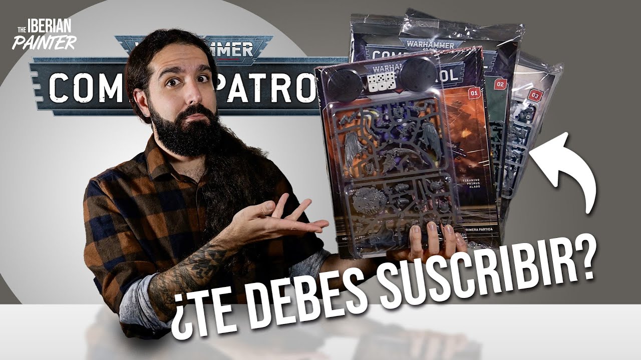 ¡Ya está aquí!¡Abriendo LOS 3 PRIMEROS NÚMEROS DE Warhammer 40000 COMBAT PATROL!