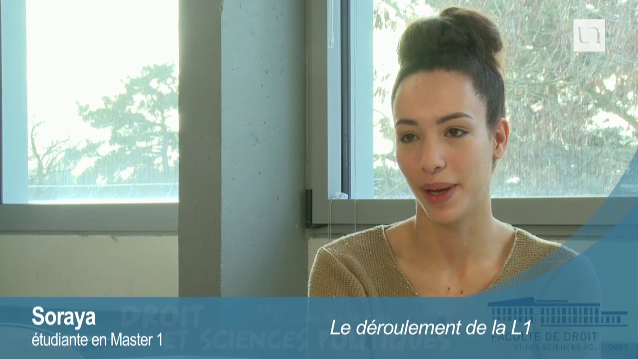 Réussir sa licence de droit // témoignage de Soraya, étudiante en Master 1 à l'Université de Nantes