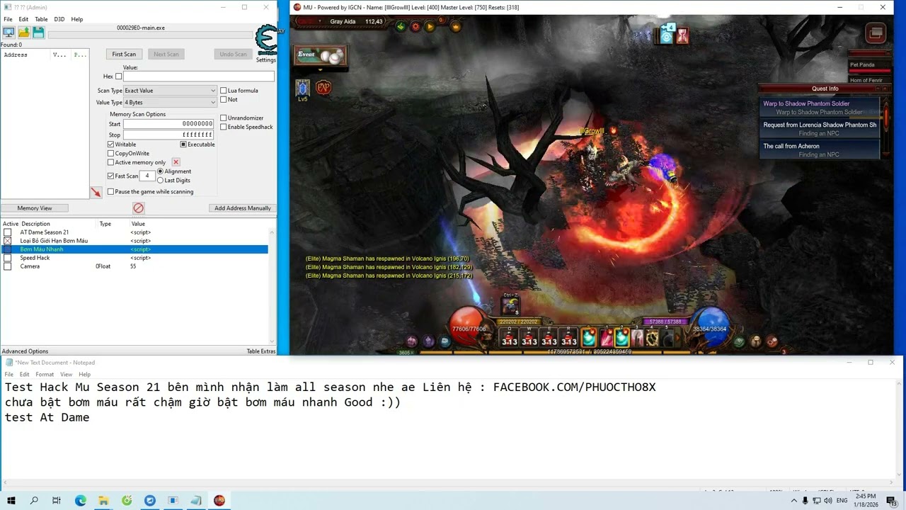 Hack Mu Online Season 21