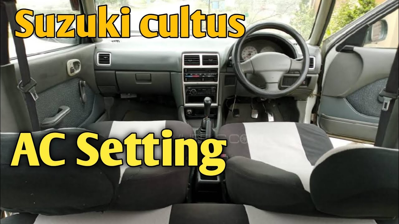 Suzuki cultus AC Setting