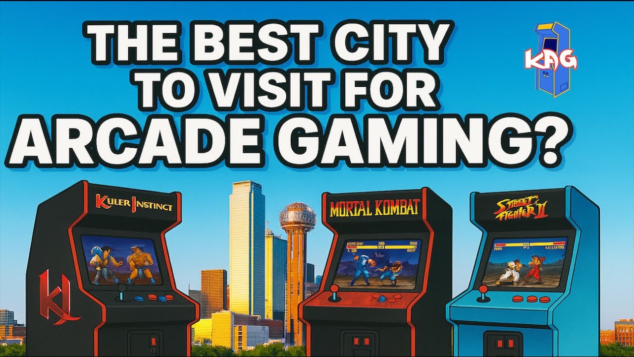 Dallas/Fort Worth is LOADED with Arcades! | Thousands Of Retro Games!