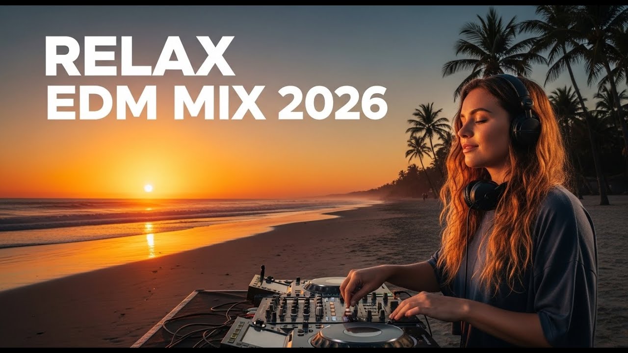 Smooth EDM Quiet Waves | Chill Electronic Beats for Focus