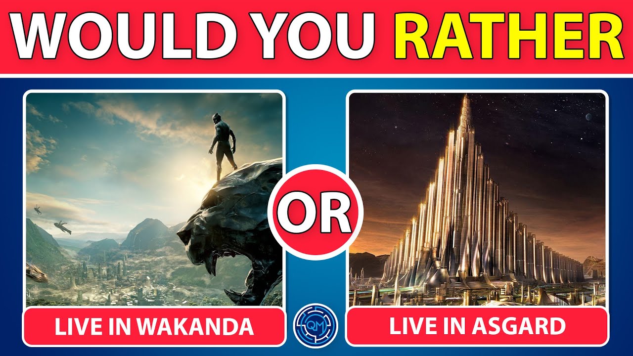 Would You Rather...? Marvel Edition 🦸‍♂️⚡