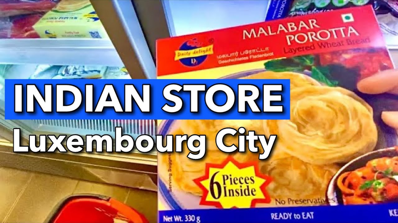 INDIAN STORE in Luxembourg City - EURO INDIAN MARKET Review😳😳 || Bengali Vlog @MissBoseVlogs