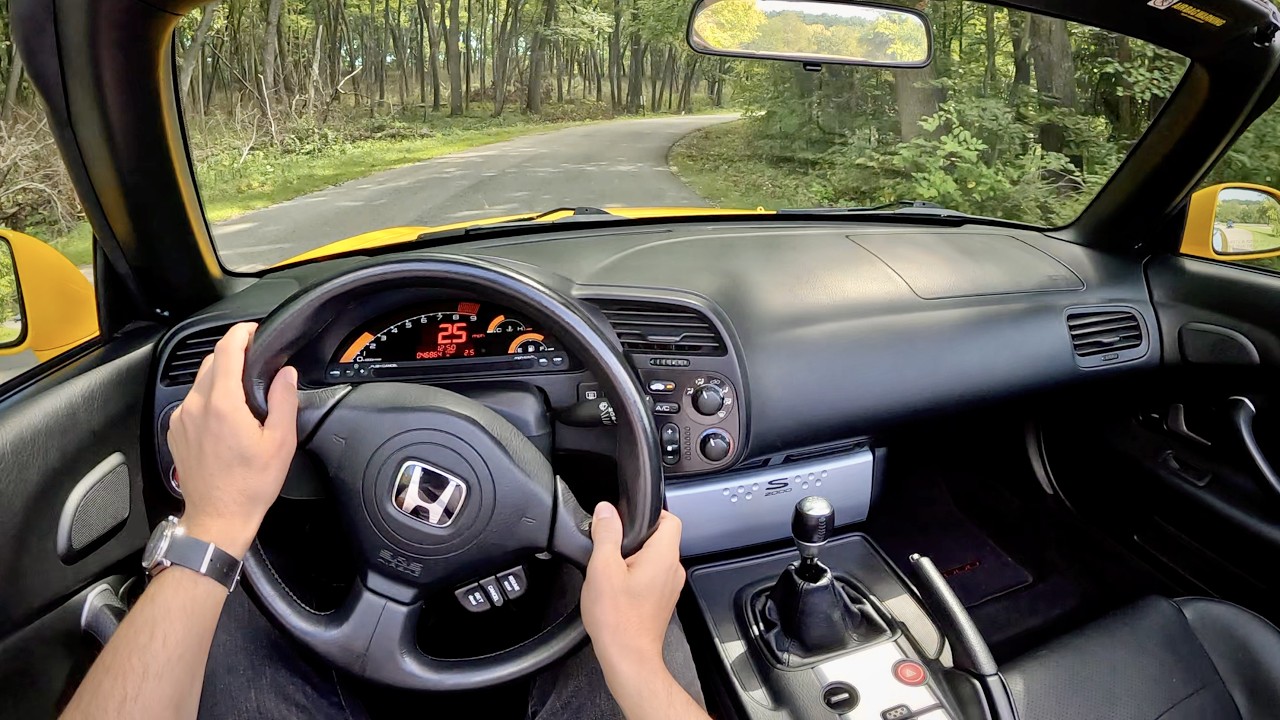 Honda S2000 2005 года (AP2 против AP1) — впечатления от вождения от первого лица