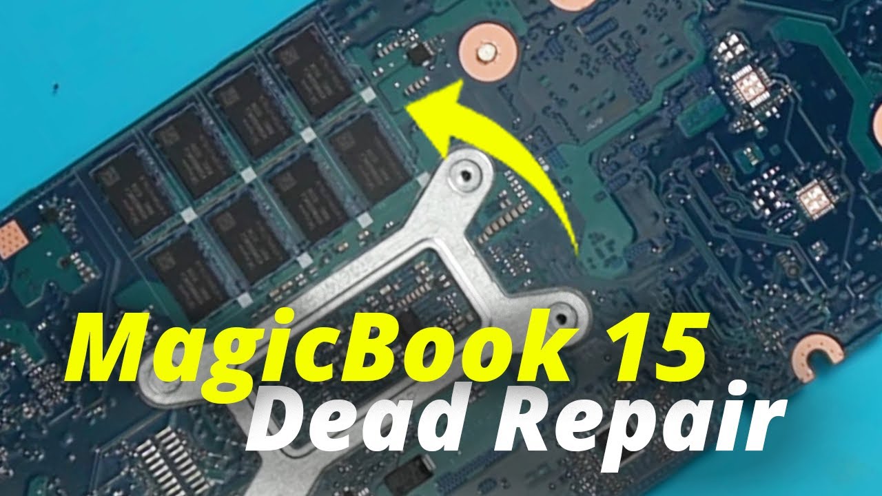 DAH98AMBAD0 REV D - HONOR MagicBook 15 - Dead Repair  & Bios Extract
